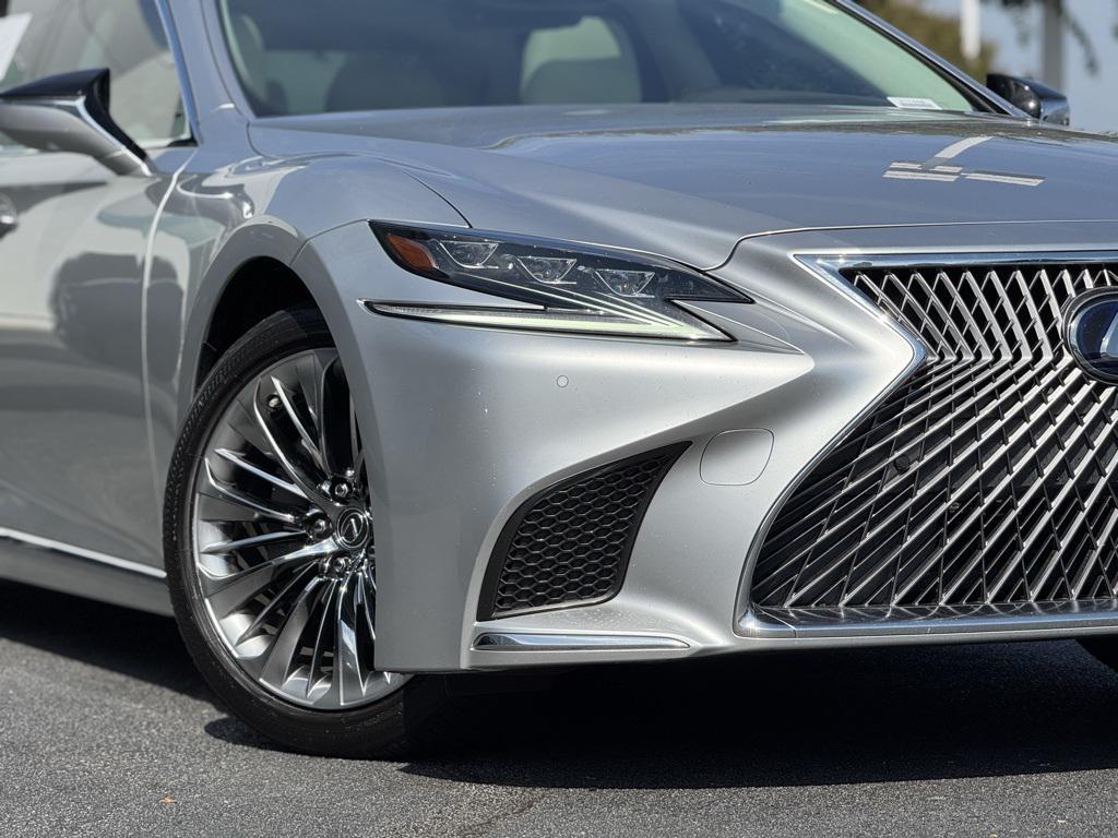 used 2019 Lexus LS 500h car, priced at $49,995