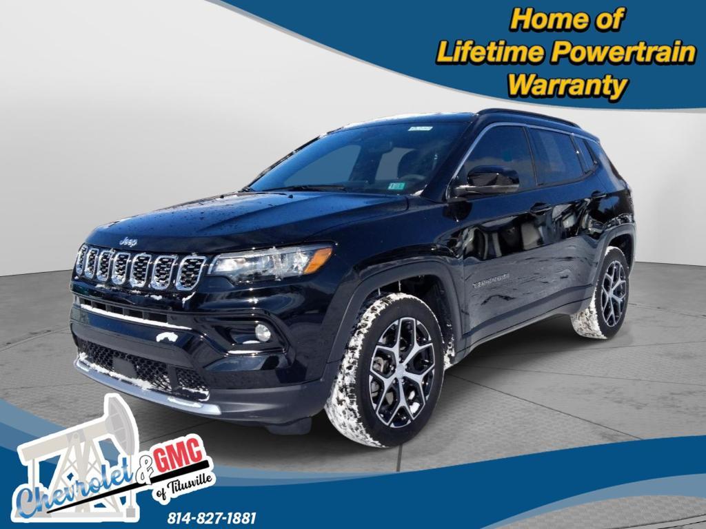 used 2024 Jeep Compass car, priced at $25,555