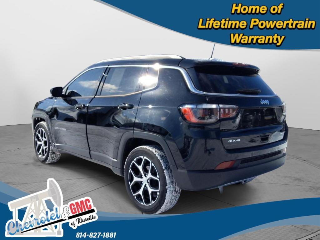 used 2024 Jeep Compass car, priced at $25,555