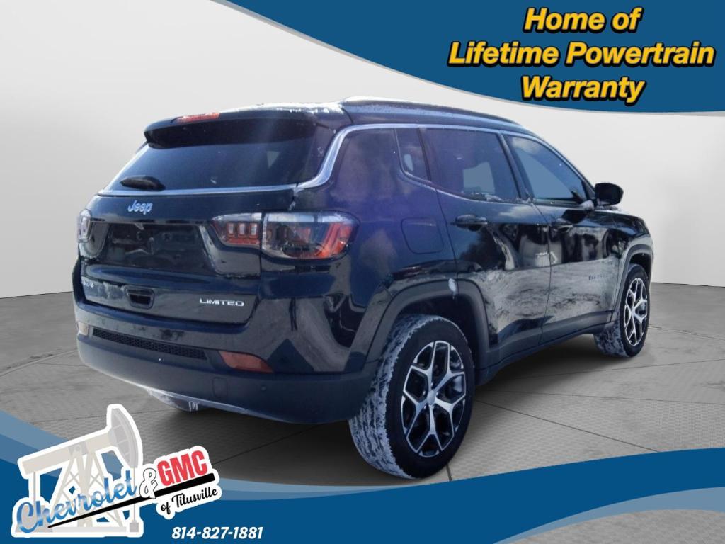 used 2024 Jeep Compass car, priced at $25,555