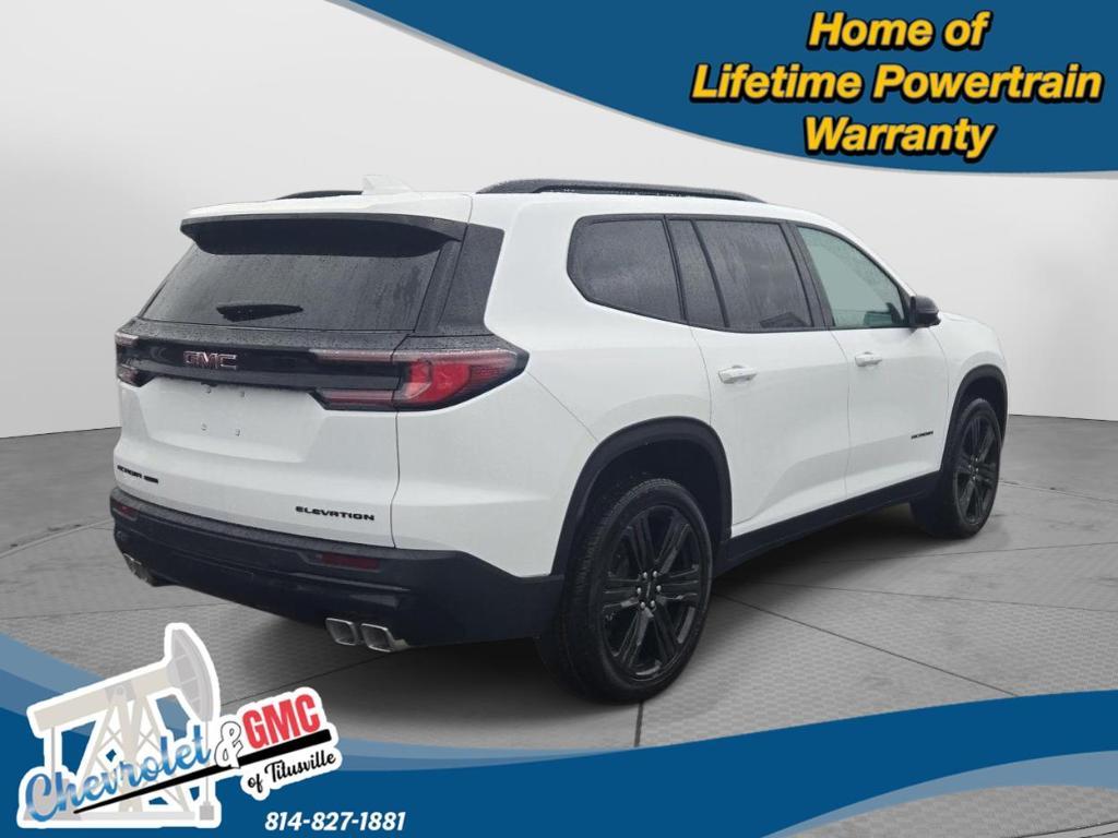 new 2026 GMC Acadia car, priced at $55,825