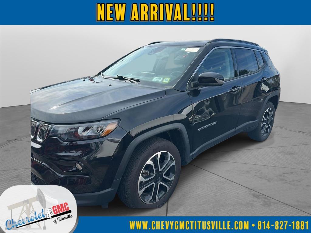used 2022 Jeep Compass car, priced at $23,355