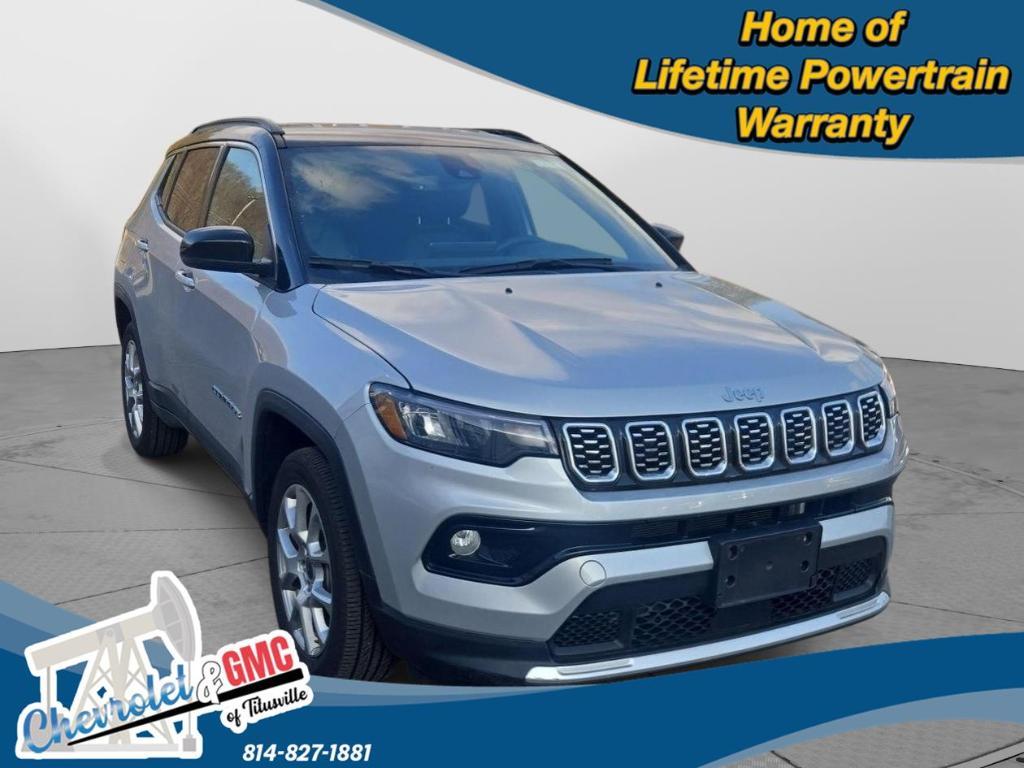 used 2025 Jeep Compass car, priced at $26,590