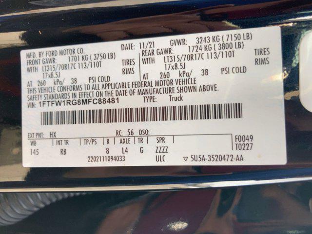 used 2021 Ford F-150 car, priced at $52,998