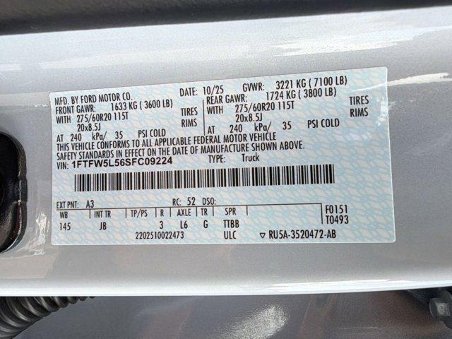 used 2025 Ford F-150 car, priced at $67,999