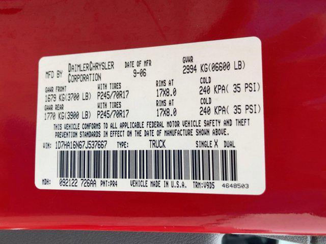 used 2007 Dodge Ram 1500 car, priced at $6,798