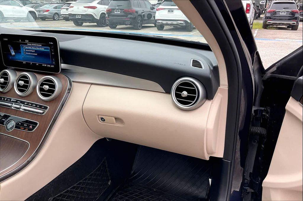 used 2019 Mercedes-Benz C-Class car, priced at $20,955