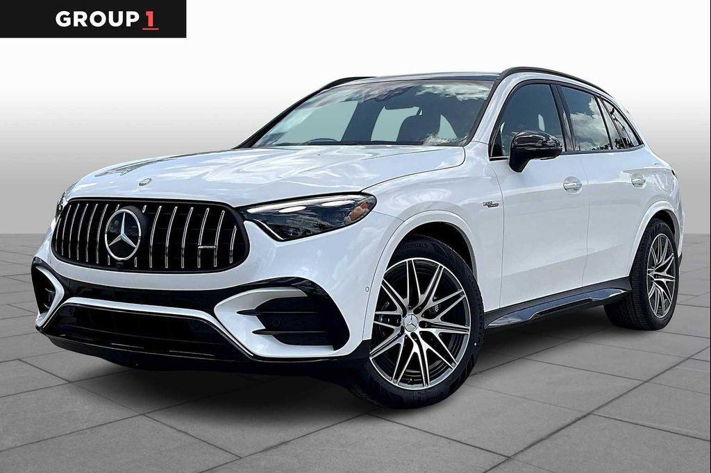 new 2025 Mercedes-Benz AMG GLC 63 car, priced at $98,540