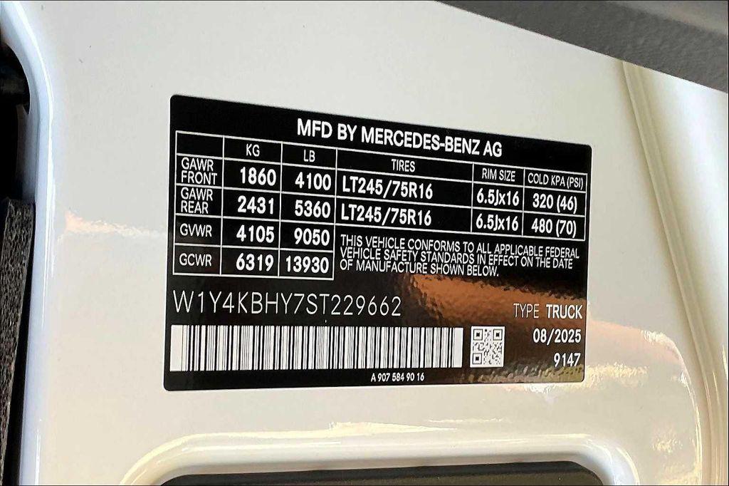 new 2025 Mercedes-Benz Sprinter 2500 car, priced at $62,462