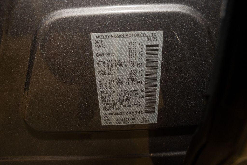 new 2025 Nissan Pathfinder car, priced at $49,830