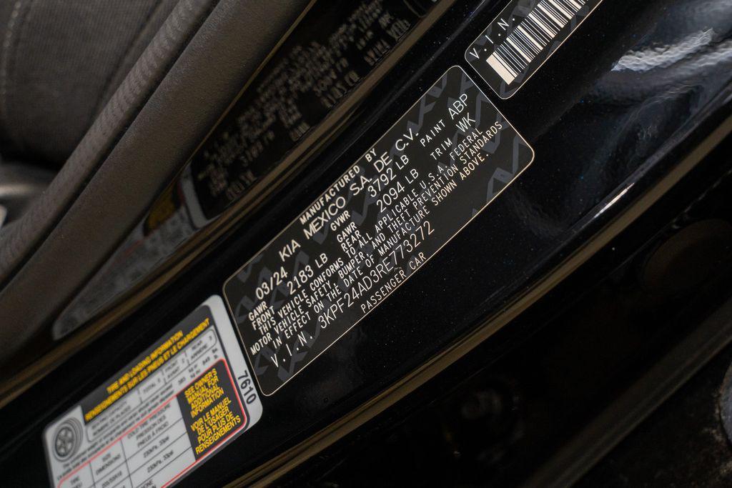 used 2024 Kia Forte car, priced at $17,725