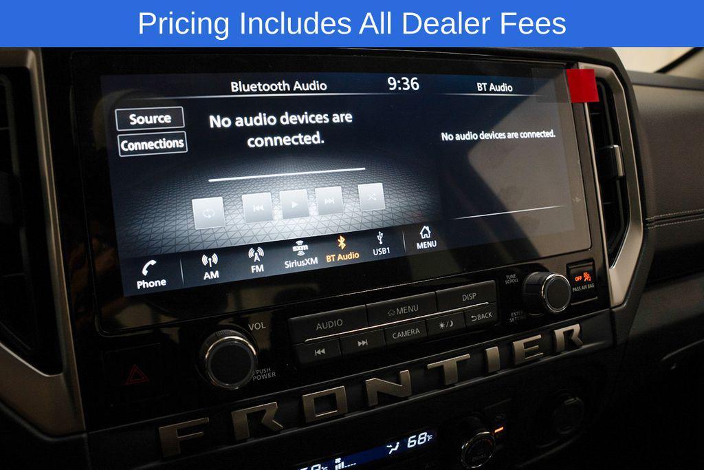 new 2026 Nissan Frontier car, priced at $38,383