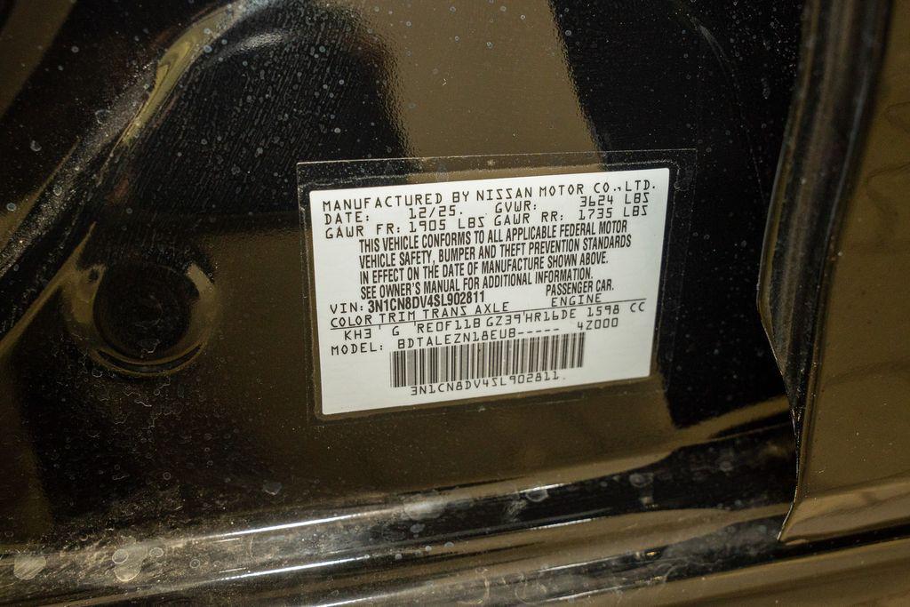 new 2025 Nissan Versa car, priced at $20,250