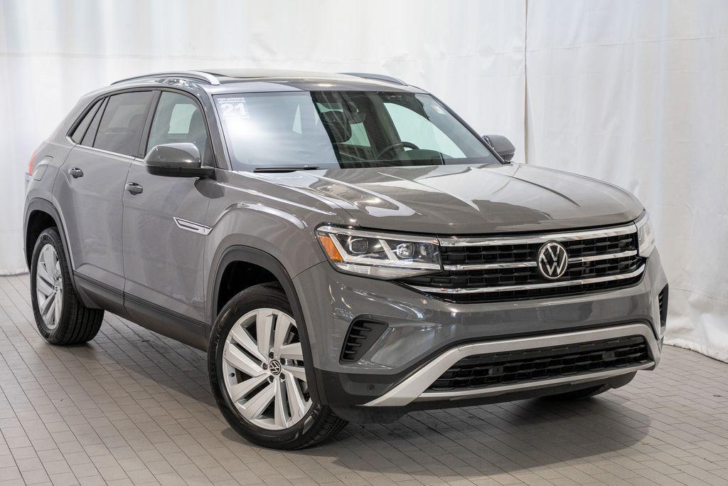 used 2021 Volkswagen Atlas Cross Sport car, priced at $21,498