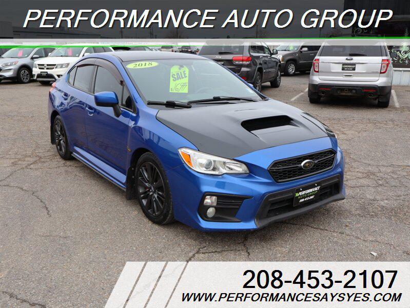 used 2018 Subaru WRX car, priced at $16,999