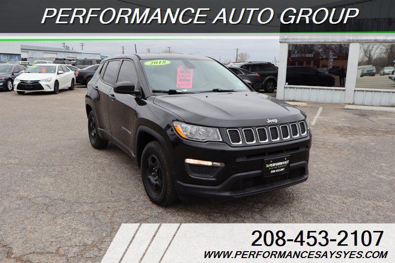 used 2018 Jeep Compass car, priced at $10,977