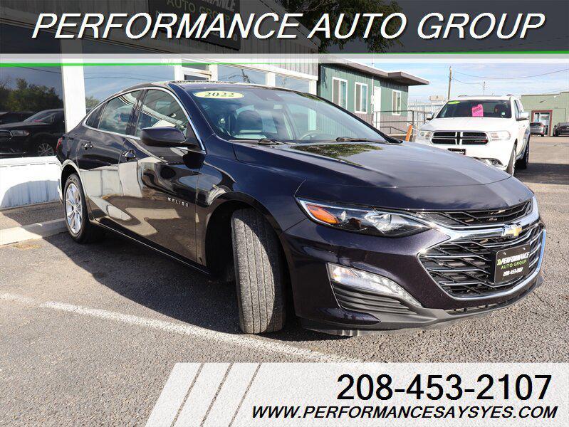 used 2022 Chevrolet Malibu car, priced at $17,966