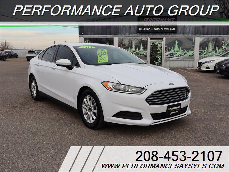 used 2015 Ford Fusion car, priced at $9,999