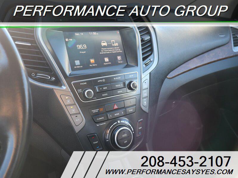 used 2017 Hyundai Santa Fe car, priced at $10,999