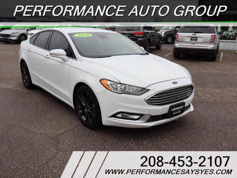 used 2018 Ford Fusion car, priced at $13,999