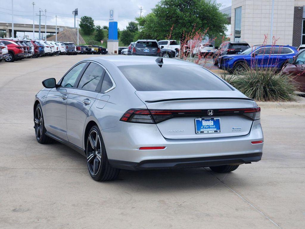 used 2023 Honda Accord Hybrid car, priced at $27,700