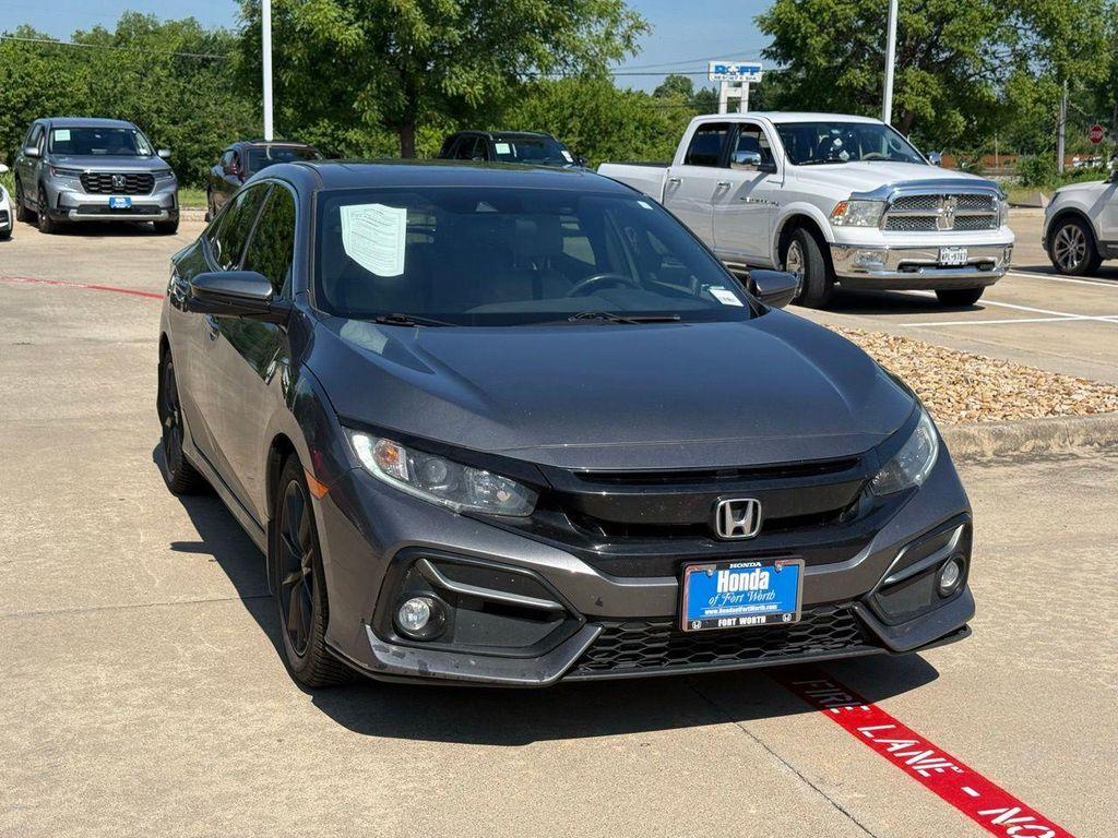 used 2021 Honda Civic car, priced at $19,600