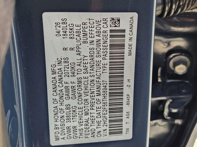 new 2026 Honda Civic car, priced at $30,143