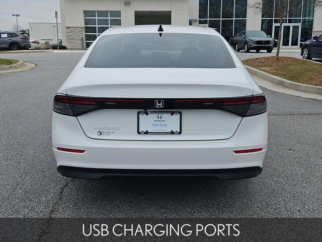 used 2025 Honda Accord car, priced at $29,201