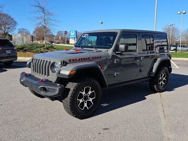 used 2021 Jeep Wrangler Unlimited car, priced at $21,195