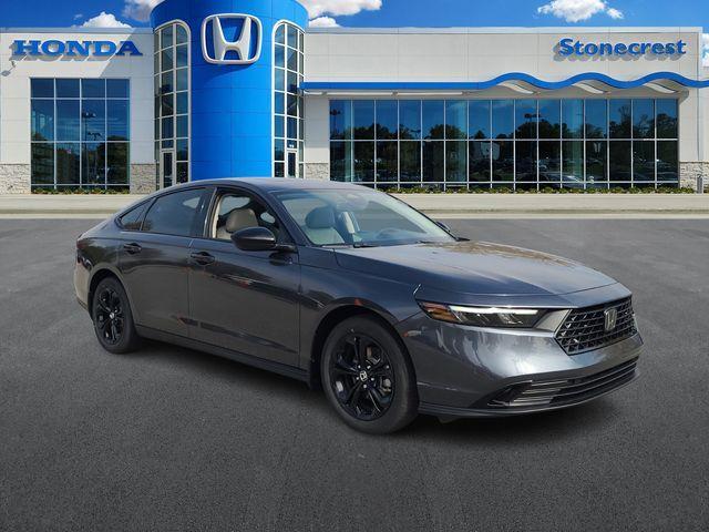 new 2025 Honda Accord car, priced at $30,555