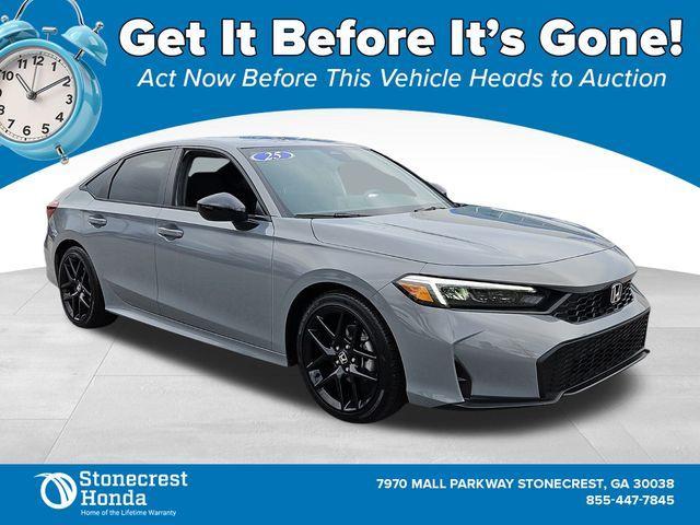 used 2025 Honda Civic car, priced at $24,967