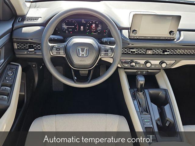 used 2025 Honda Accord car, priced at $28,676