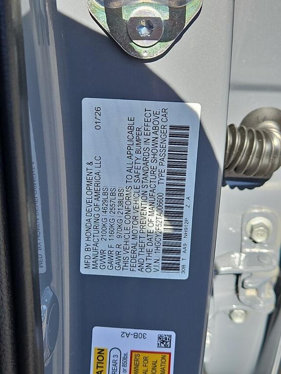 new 2026 Honda Accord Hybrid car