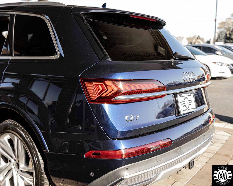 used 2021 Audi Q7 car, priced at $23,995