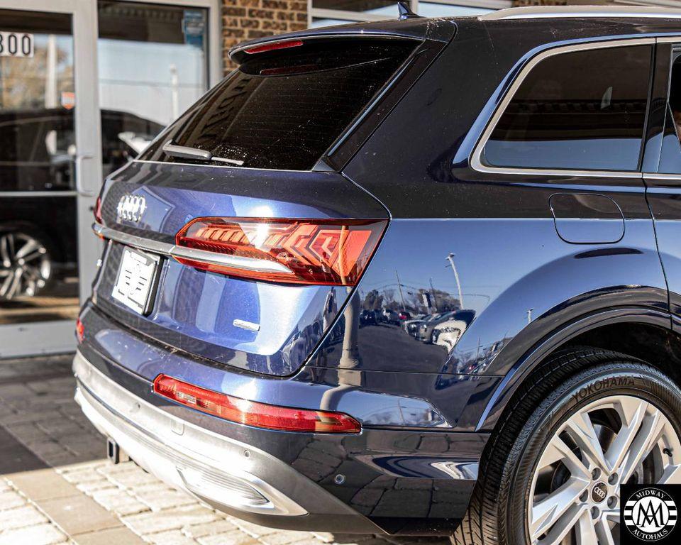used 2021 Audi Q7 car, priced at $23,995