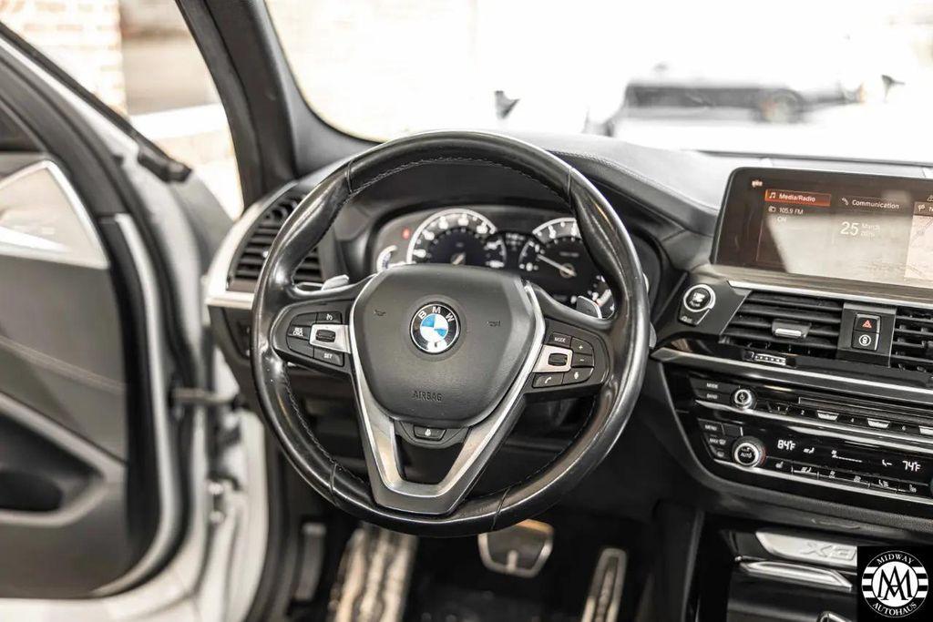 used 2018 BMW X3 car, priced at $15,695