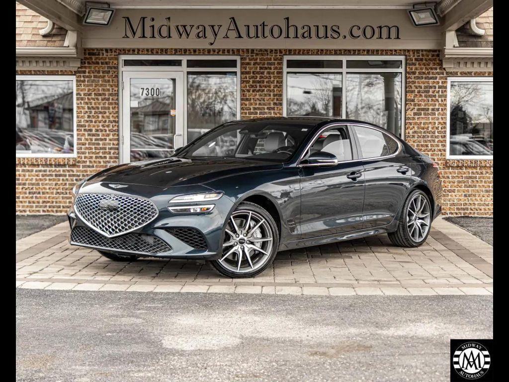 used 2025 Genesis G70 car, priced at $30,295