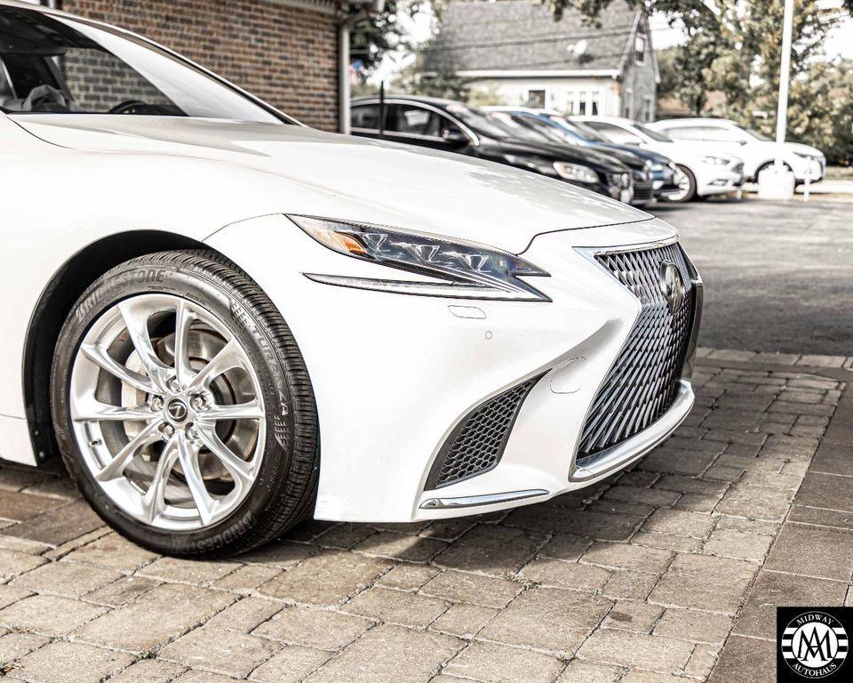 used 2020 Lexus LS 500h car, priced at $45,995