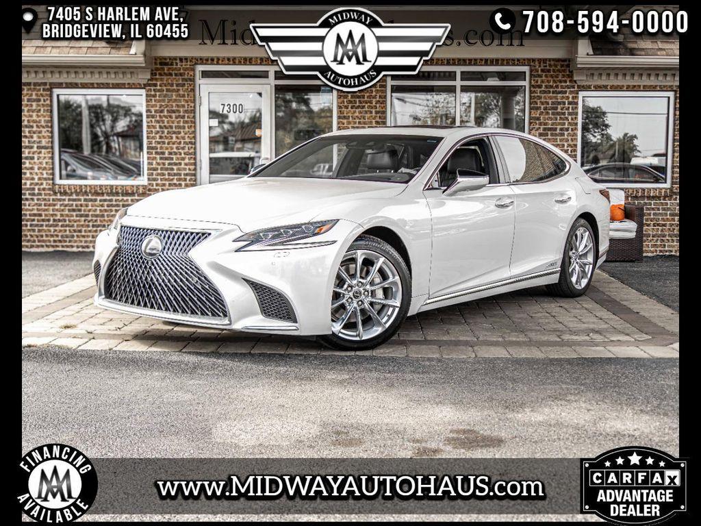 used 2020 Lexus LS 500h car, priced at $45,995
