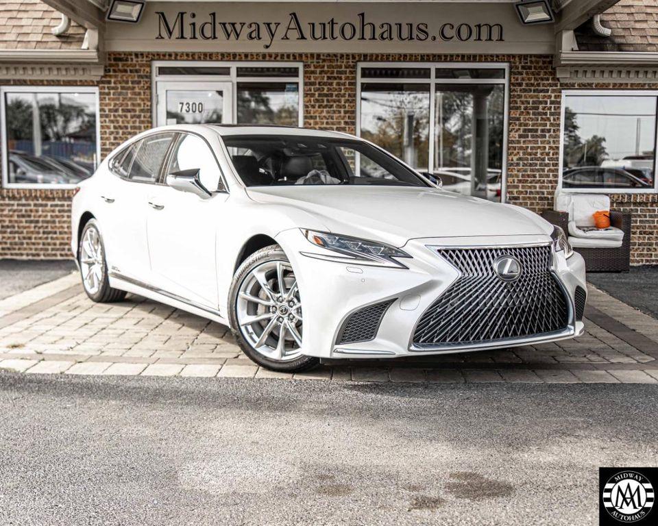 used 2020 Lexus LS 500h car, priced at $45,995