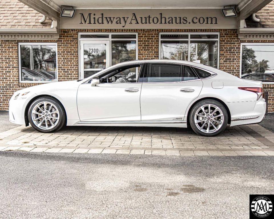 used 2020 Lexus LS 500h car, priced at $45,995
