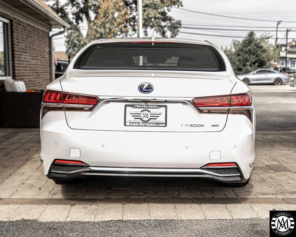 used 2020 Lexus LS 500h car, priced at $45,995