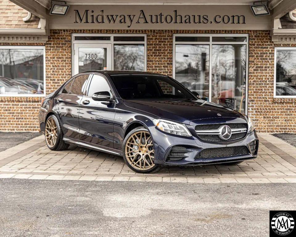 used 2020 Mercedes-Benz AMG C 43 car, priced at $24,995
