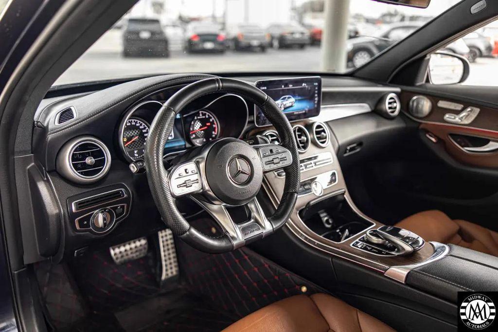 used 2020 Mercedes-Benz AMG C 43 car, priced at $24,995