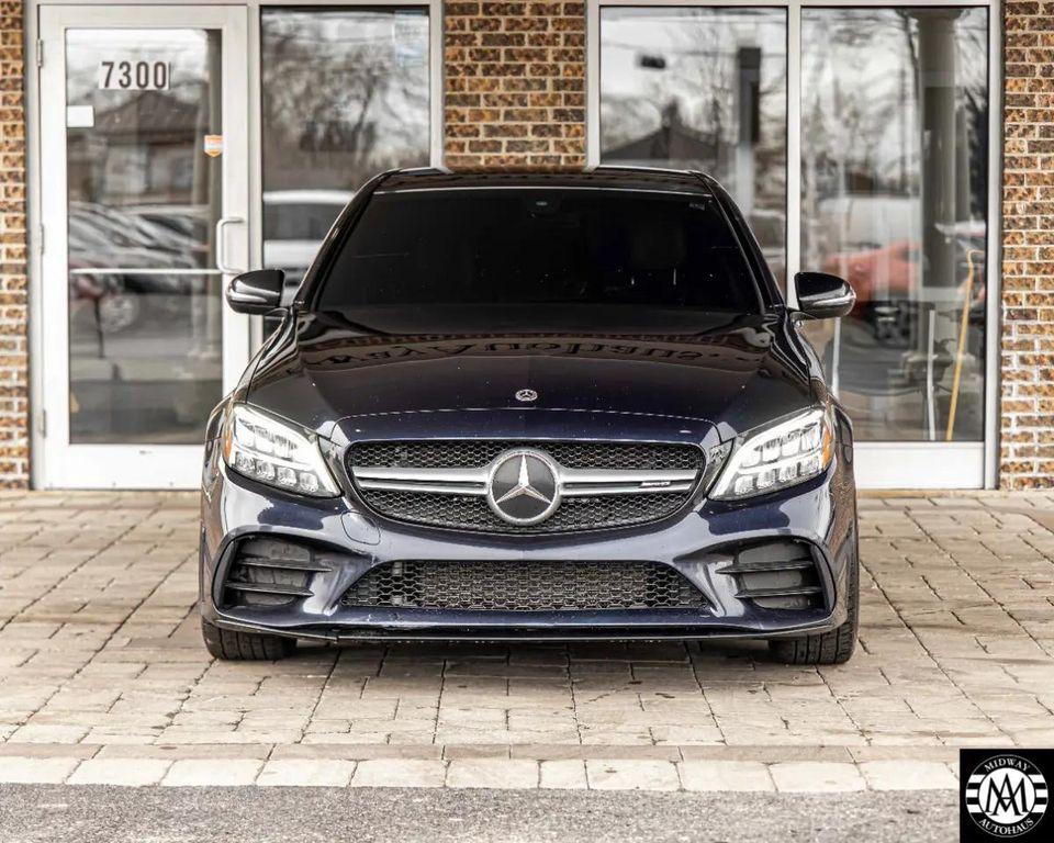 used 2020 Mercedes-Benz AMG C 43 car, priced at $24,995