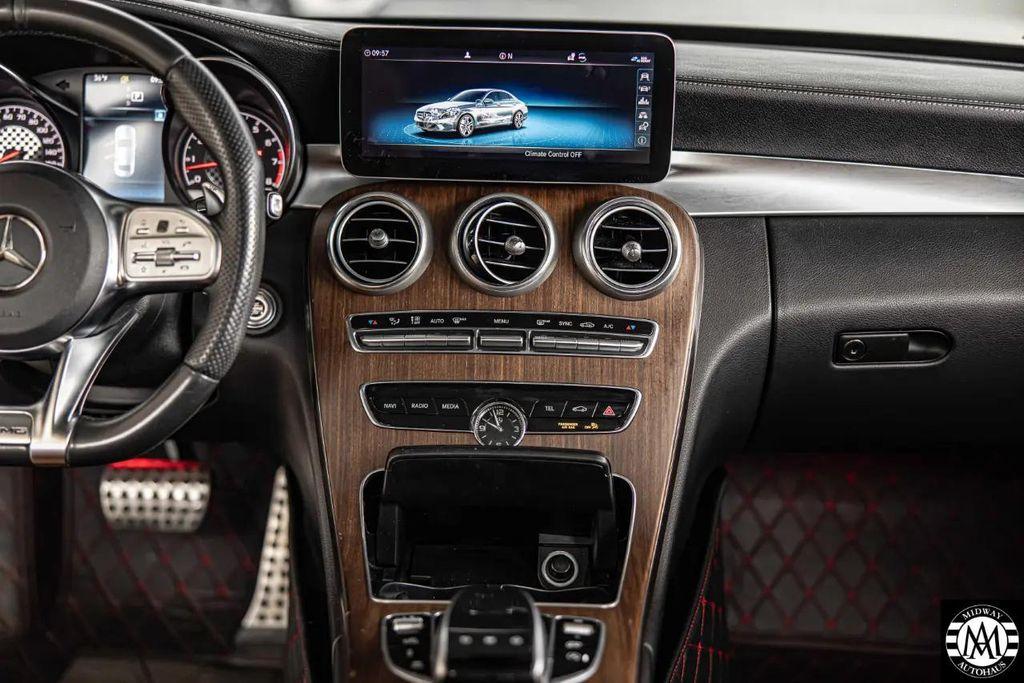 used 2020 Mercedes-Benz AMG C 43 car, priced at $24,995
