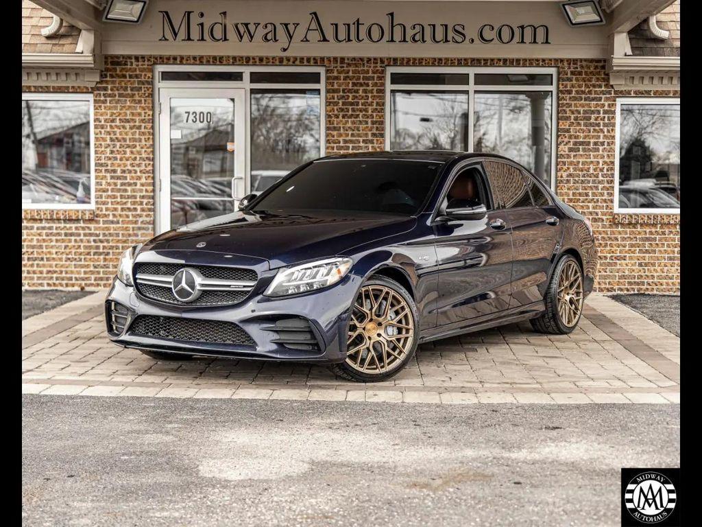 used 2020 Mercedes-Benz AMG C 43 car, priced at $24,995