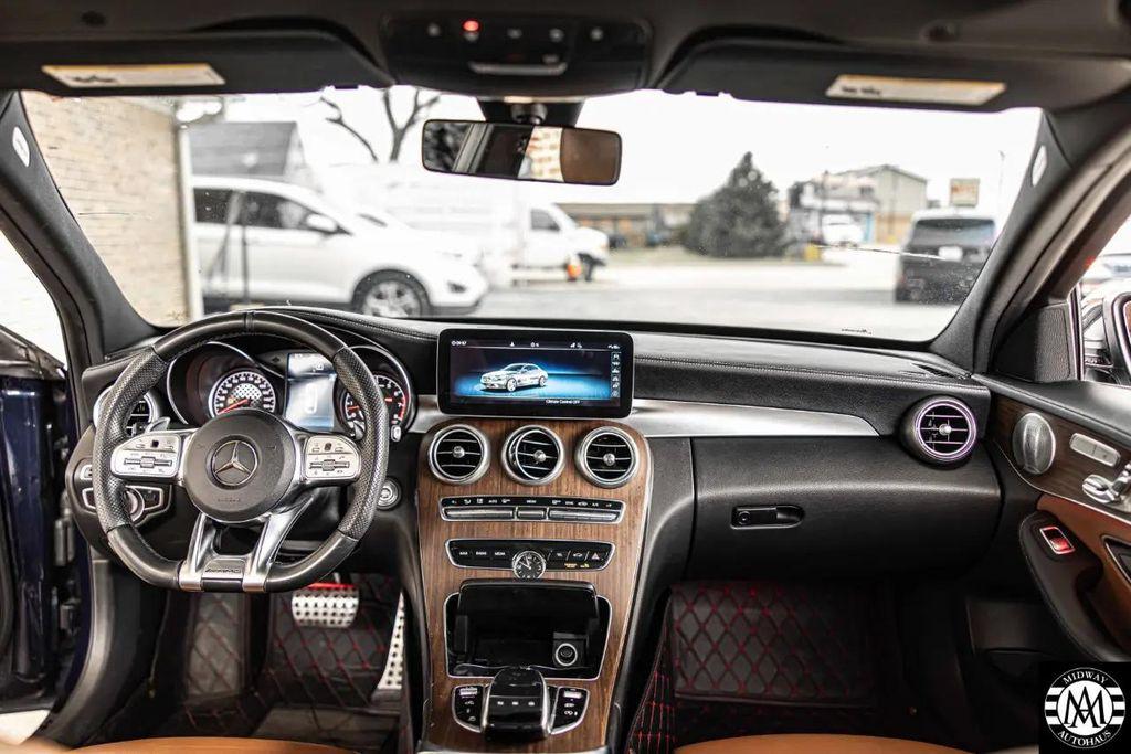 used 2020 Mercedes-Benz AMG C 43 car, priced at $24,995