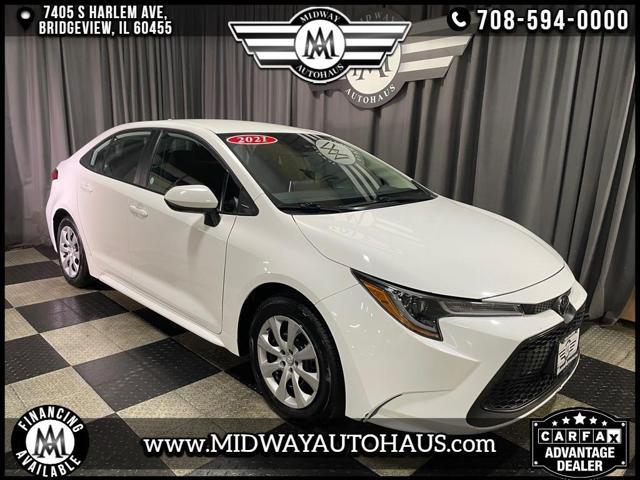 used 2021 Toyota Corolla car, priced at $17,995