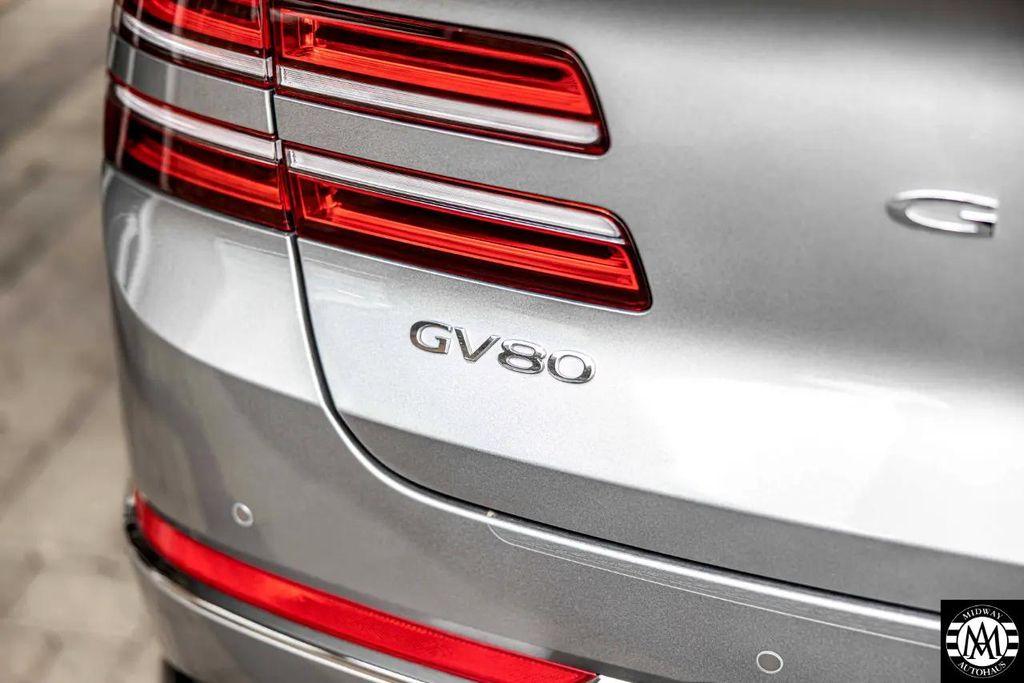 used 2024 Genesis GV80 car, priced at $42,995